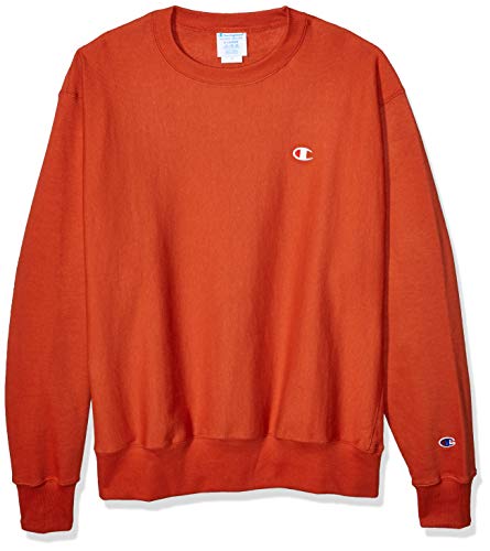 Champion LIFE Men's Reverse Weave Sweatshirt,burnt orange,2X LARGE