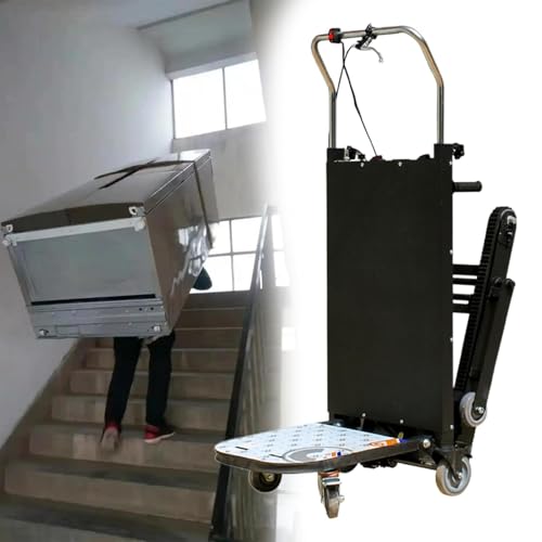 Carretilla eléctrica para escaleras 500kg capacidad miniatura 1
