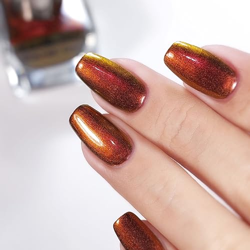 Image of Multi Chrome | Color Changing | Boutique Nail Lacquer | Nail Polish Collection (Bad Girl)