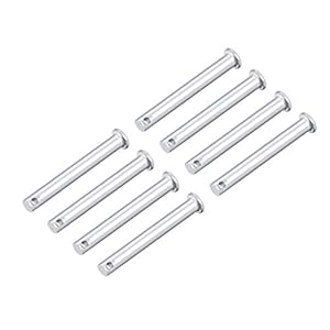 Sourcing Map 8 Stück Scharnierstifte Stahl