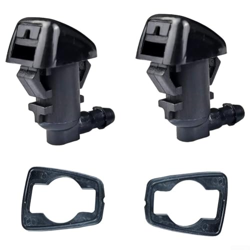 HEIBTENY 2 boquillas de lavado de parabrisas, pulverizador para Do-dge Nitro 2007-2012, para Jeep Com-mander 2006-2010, para Jeep Liberty 2008-2013