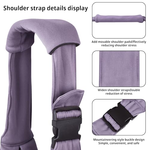 Bolsa reversible para mascotas CUBY con correa de ajuste ergonómica 5