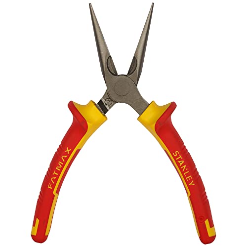 Pince à bec 12 ronds longs isolée Stanley 210 mm - vue 7