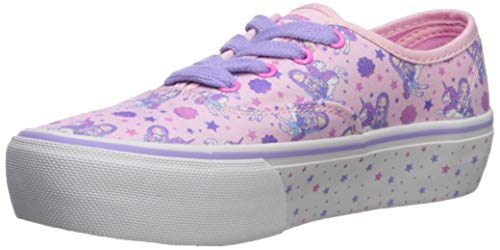 Skechers Kids Girls' Marley-Shell Party Sneaker, Pink/Lavender, 4 Medium US Big Kid