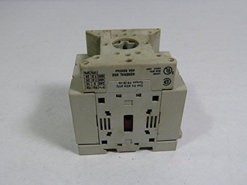 SPRECHER & SCHUH LA7-40-1753 Base Mount, 40 AMP, 3 Pole, Motor, Disconnect Switch