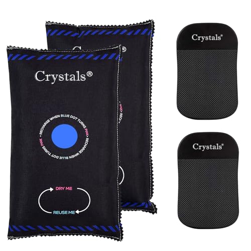 Crystals Reusable Car Dehumidifier Pack