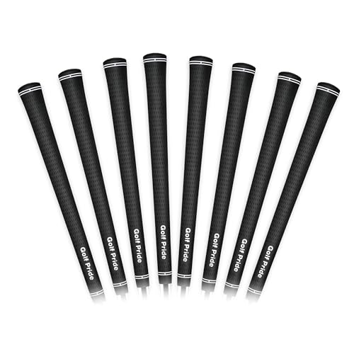 Golf Pride Tour Velvet Golf Grip - Durable Rubber Grip For Clubs - Features Anti-Slip Technology With Textured Surface - Standard - 8 Pack