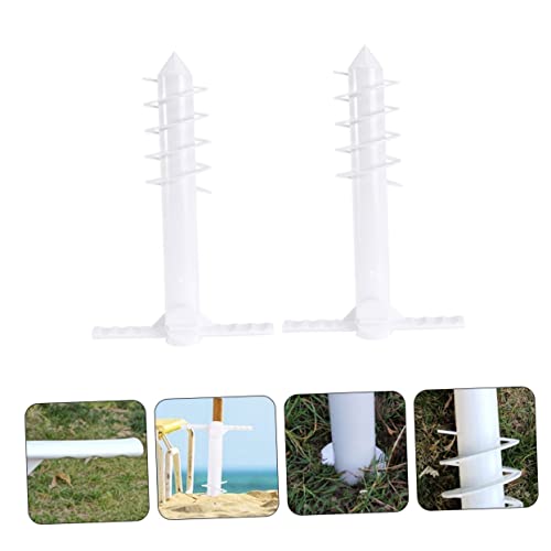 Porte-parapluie de plage robuste support parasol pelouse résistant vent - 5