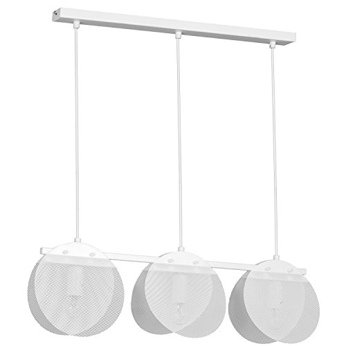 Lampe suspension noire Basket NEW 3 plafonnier lustre moderne 3 lumières