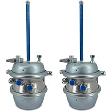 Pair of Air Brake Chamber 30/30 Sealed 2.5"" / 64 mm Stroke Fully Threaded for semi truck, Replaces Bendix 165255 K049898 Haldex GC3030