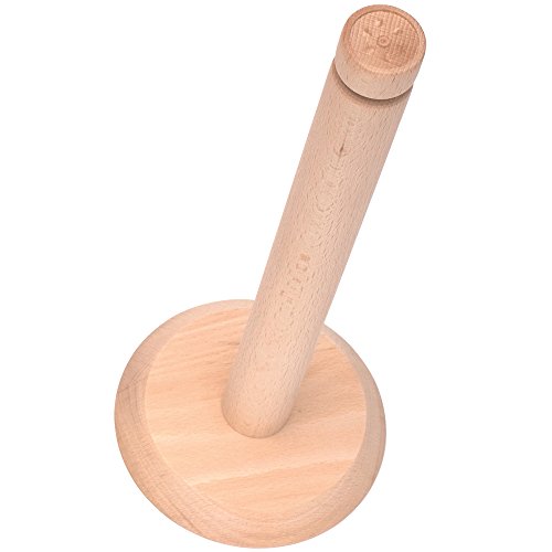 homiez 440315330 Puerta Rollo de Papel Madera de Haya Naturaleza 36 x 12,5 x 12,5 cm Cover