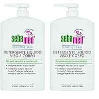 Sebamed Detergente Liquido Viso e Corpo, per Pelli Sensibili e Intolleranti