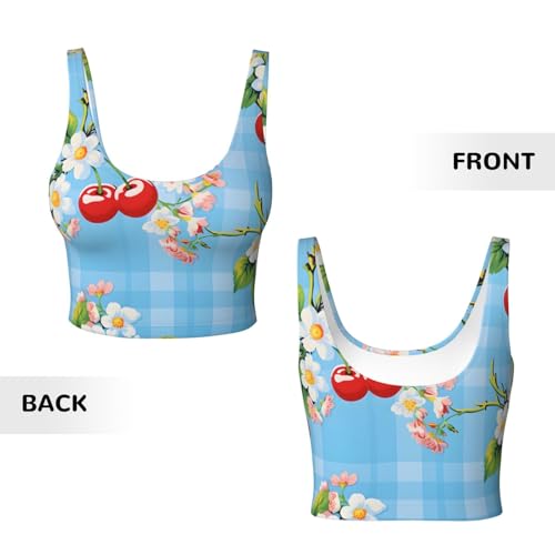 Camiseta de verano para mujer para entrenar al aire libre con estampado abstracto Mexpekil 6