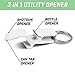 GoPong Ultimate Beer Shotgun Opener - Keychain Tool 10 Pack - Great for Party Favors, Tailgating and More - Choose Your Color