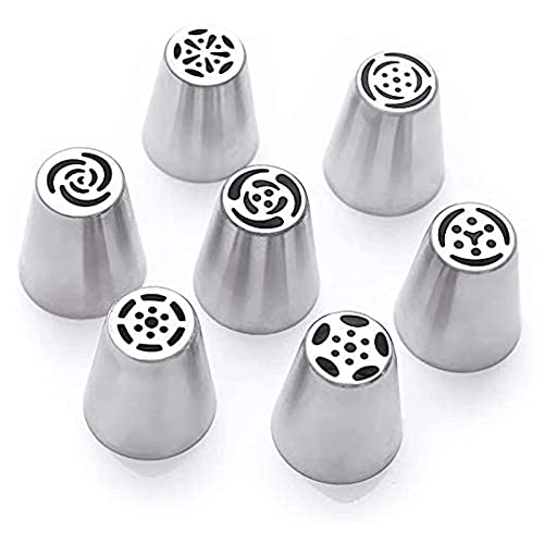 Xfaiz - Juego de 7 puntas de acero inoxidable Cover