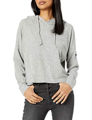Roxy Women's Way Back When Cozy Hoodie, Heritage Heather, M