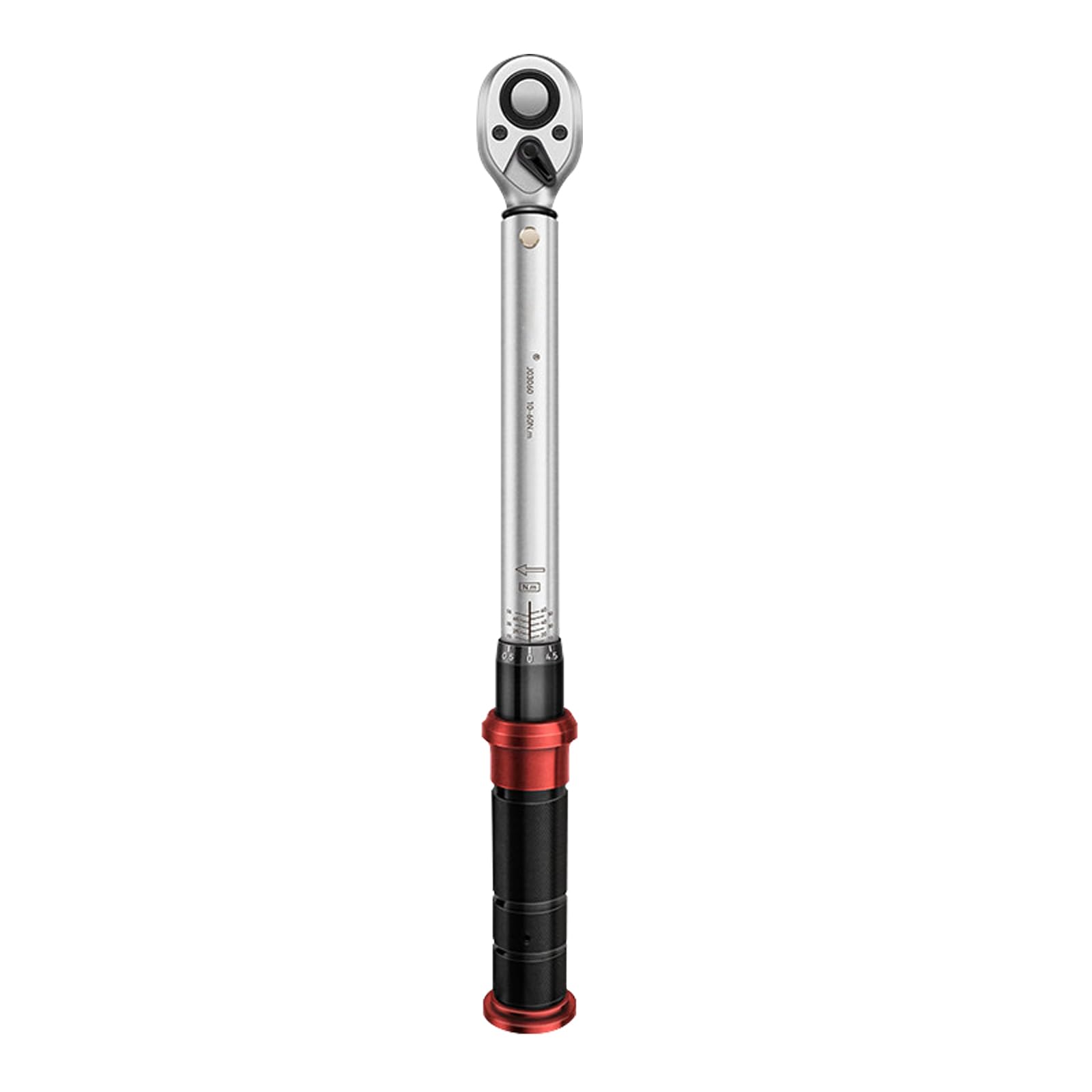 YUHANG 1/2-Inch,3/8 Inch,1/4 Inch Drive Click Torque Wrench,72-Tooth Precise Adjustment,Bidirectional Ratchet,Ergonomic Knurled Handle,Accuracy ±3% (1/2"（10-110Nm）)