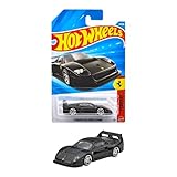 ホットウィール(Hot Wheels) ベーシックカー フェラーリ F40 コンペティツィオーネ 乗り物おもちゃ ミニカー 3歳から ブラック JMX24