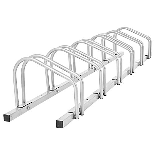 Houseware 6 Bicycle Floor Parking Adjustable Storage Stand Bike Rack Parking Garage #TOP2