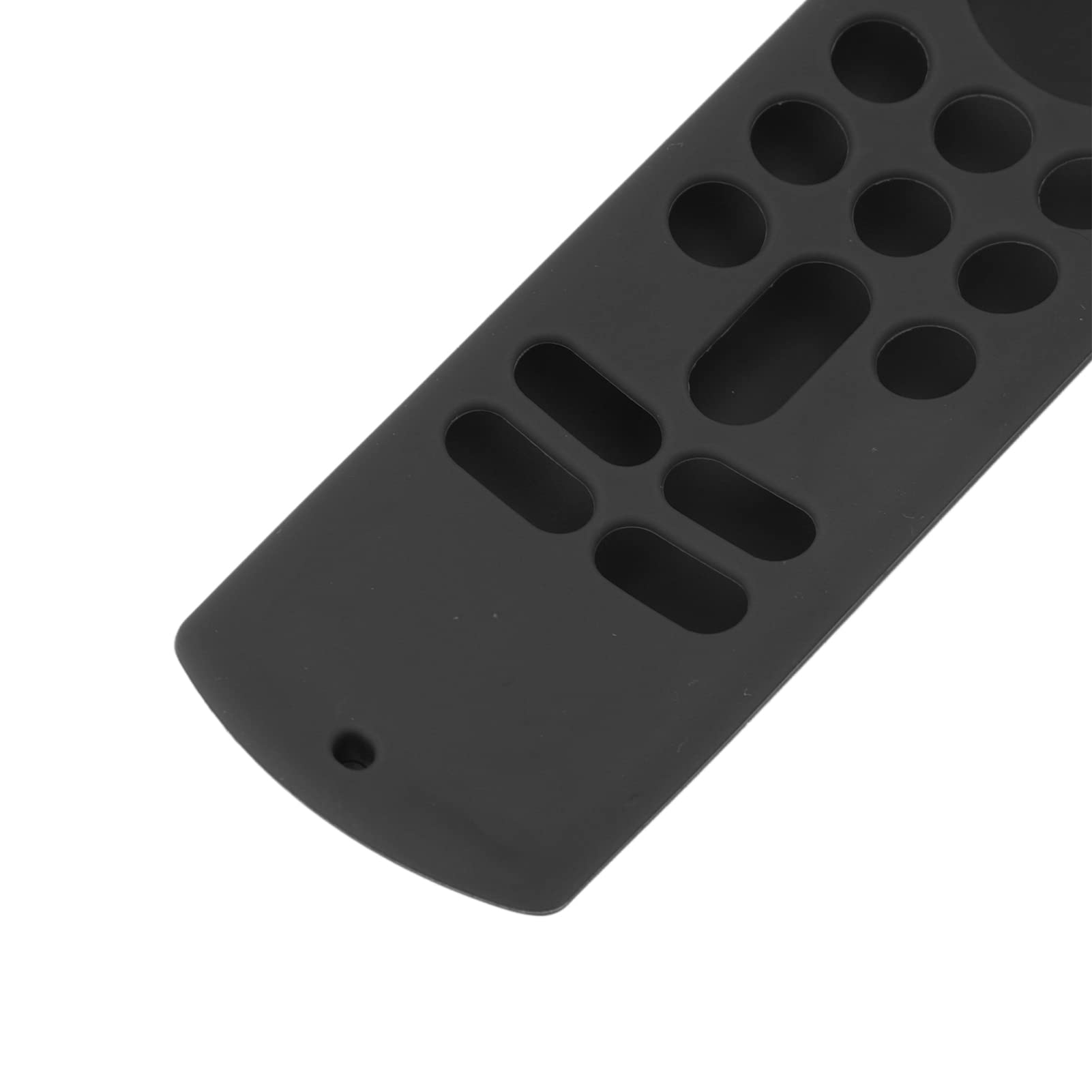 Generic Funda de Silicona para Mando a Distancia para Fire TV Stick, Funda Protectora Suave y Duradera con Cordón, Acceso Completo a Todos los Botones, Fácil de Instalar (Conjunto Negro)