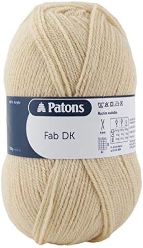 Patons Fab DK Kitting/Crochet Yarn Double Knitting Wool 100g Balls and 100% Acrylic Machine Washable & Tumble Dry Yarn - 44 Colours in The Range - Colour 2085 - Rainbow - 1 x 100g Ball