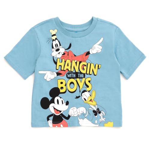 Image of Disney Mickey Mouse T-Shirt and Shorts Outfit Set Infant to Big Kid Sizes (12 Months - 12)