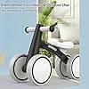 SEREED Baby Balance Bike for 1 Year Old Boys Girls 12-24 Month Toddler Balance Bike, 4 Wheels Toddler First Bike, First Birthday Gifts #3