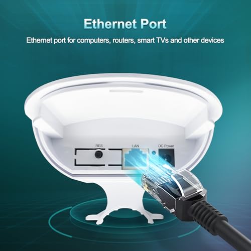 Image of TODAAIR Outdoor WiFi Extender,IP65 Weatherproof,WiFi Booster and Signal Amplifier,Outdoor WiFi Extender for Farm,Courtyard,Factory,Campsite