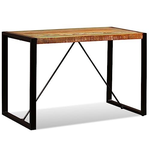 Table de cuisine robuste 120x60 cm pour résoudre le manque d'espace avec style