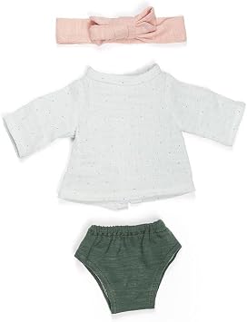 Miniland Clothes for Dolls 12" Forest Girl Set