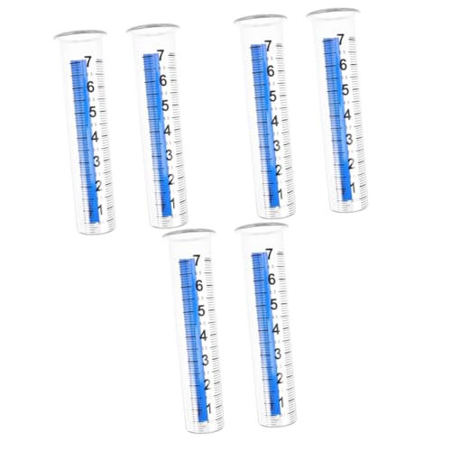 BESPORTBLE 3 Set Pluviometro Da Giardino Espandibile Kit Erogatori Pluviometri Tubo Flessibile Catena Della Pioggia Misura Piovere Solare Plastica Riutilizzabile 2 Pezzi * 3