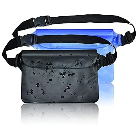 CareHabi Unisex_Adult Wasserdichte Tasche1 Waterproof Bag, Black+Blue, 2217.6CM Cover