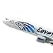 24-Hours 1:400 16CM Egypt Air B777-300 Alloy Metal Model Plane Diecast Airplanes