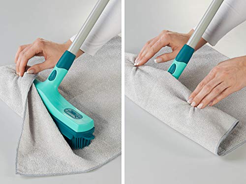 Leifheit Rubberen bezem Click-systeem met hygiënische Supraborstelharen en wateraftrekrand, bezem voor binnen en buiten… - Image 4