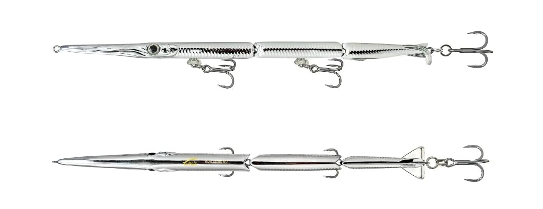 Stylo Jointed 150 Jack Fin color uv-chrome by Marlin Blue di Montanari Marco a Porto Corsini