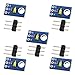5 PCS TEMT6000 Ambient Light Sensor Module, Sensor Breakout Module for Arduino, Light Intensity Detection, Smart Home, Lux Sensing