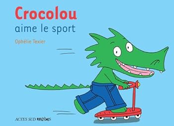 Hardcover Crocolou aime le sport [French] Book
