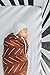 Mebie Baby Rust Mudcloth Muslin Swaddle Blanket