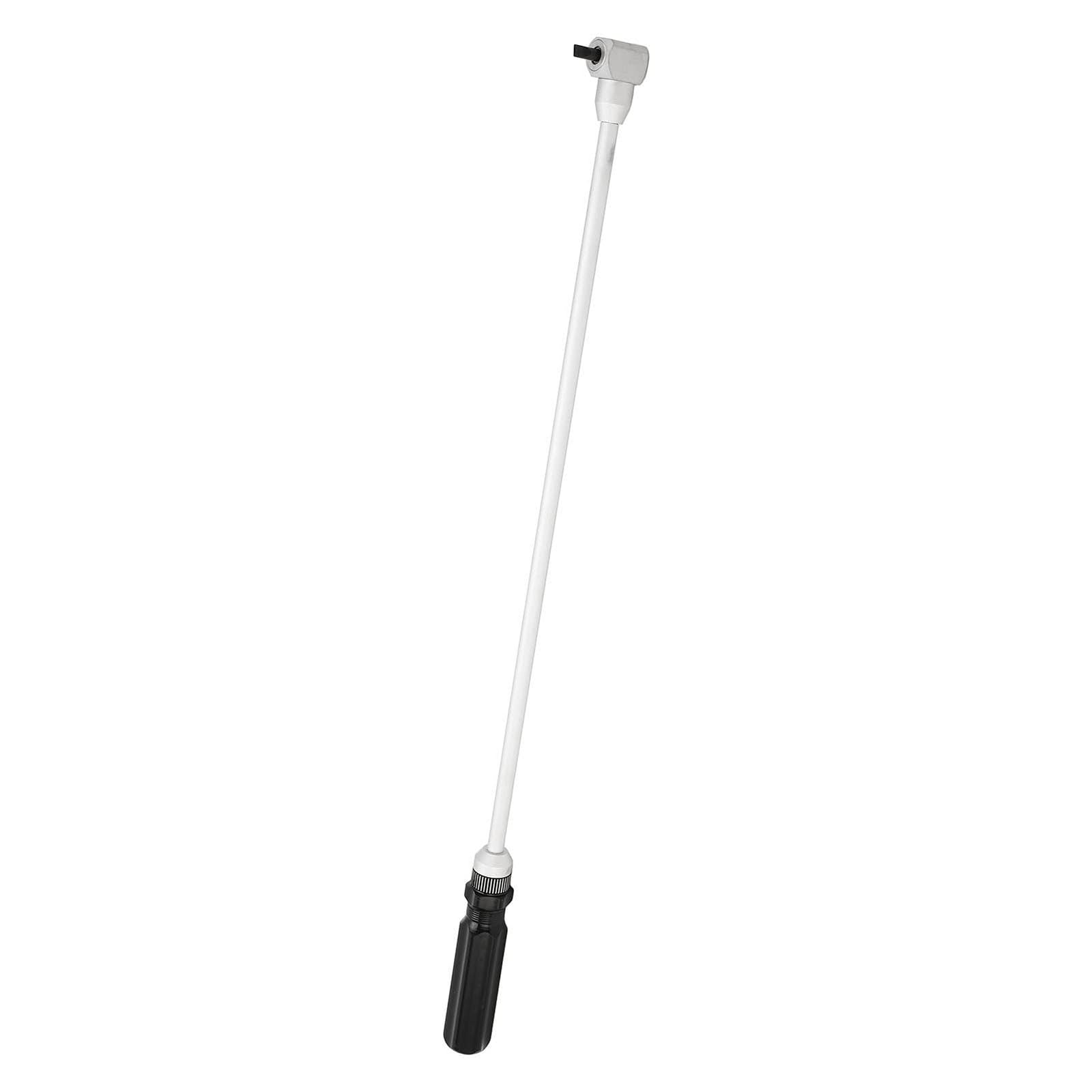 Herramienta de ajuste de carburador extendida de 480 mm con accionamiento de 90 grados para inactivos y tornillos mixtos, ajuste de carburador, mezcla de carbón y aire