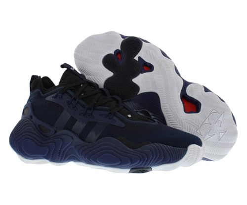Image of adidas SM Trae Young 3 Team Unisex Shoes Size 12.5, Color: Blue /Core Black /Dark Blue