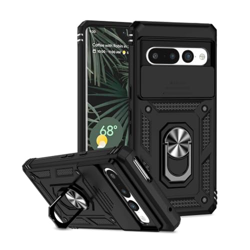 ���d�� �X�}�z�P�[�X Pixel 11 Pro �p�̃P�[�X �J�o�[�X�^���h�@�\ �����O�t�� 360�x��] ���p TPU&PC�f�� �P�[�X�y�� �X�}�z�J�o�[ �l�C [ag-dsnx2940][�u���b�N]