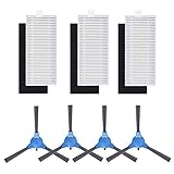 BBT BAMBOOST Filters Brushes Replacement Fit for Eufy RoboVac 11S, RoboVac 30, RoboVac 30C, RoboVac 15C Vacuum Cleaner Accessories Kit - Pack of 7