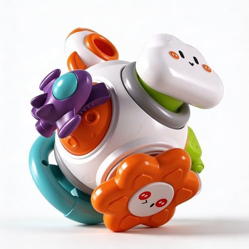 Cubo de Atividades Montessori 6 em 1 URBANIUS, Brinquedo Sensoria...