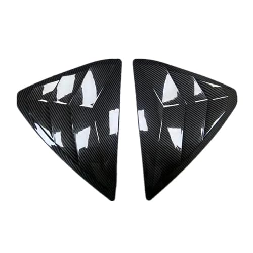 Garniture de vitres latérales arrière pour Mazda CX-5 2017-2023 aspect carbone