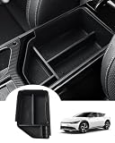 Autorder Center Console Organizer for 2022-2026 Kia EV6 Accessories - Armrest Storage Box Secondary Insert Tray with Anti-Slip Mat