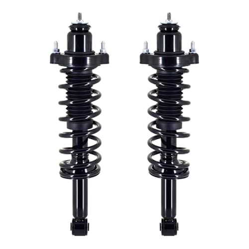PM Auto Pair of 2 Rear Quick Complete Strut-Coil Spring Assembly Replacement For 2011-2020 Mitsubishi RVR