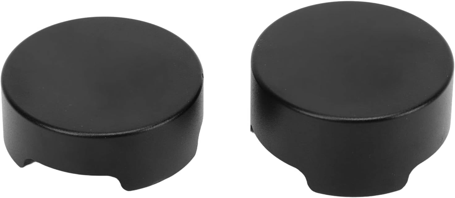 Billiard Chalk Round Aluminum Alloy Cue Chalk Box Holder, Black, Compact and Portable for Pool Cue Sports Accessories