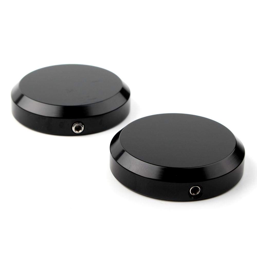 Newsmarts Billet Front Fork Cap Cover Protector Fit for Victory Cross Country, Cross Country Tour, Cross Roads, Magnum, X-1, Highball, Black