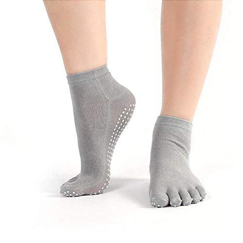Chaussettes femmes antidérapantes en coton avec effet de massage doux