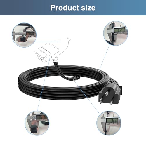 Solopen EZ Connect Power Cord for insinkeator Garbage Disposal 4-Foot Power Cord for EZ Connect Power and Advanced Series Continuous Feed Food Waste Disposer Models, Compatible with CRD-EZ by Solopen - Image 5